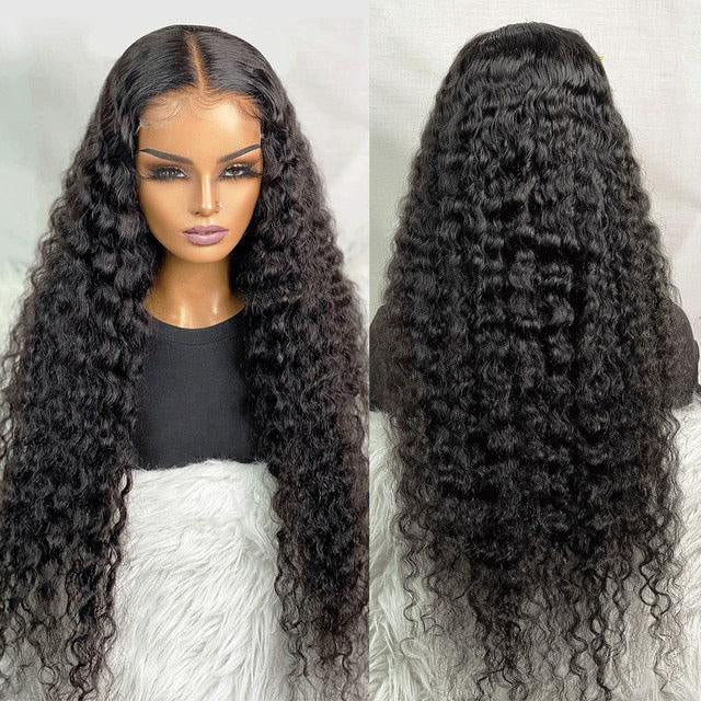 1B Closure Wig Loose Deep Wave